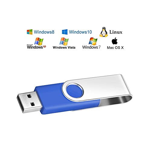 32GB Flash Drive USB 3.0 Bulk 7 Pack Memory Sticks High Speed Thumb Drive Pendrive FEBNISCTE Data Stick Multi-Pack Swivel Jump Drive